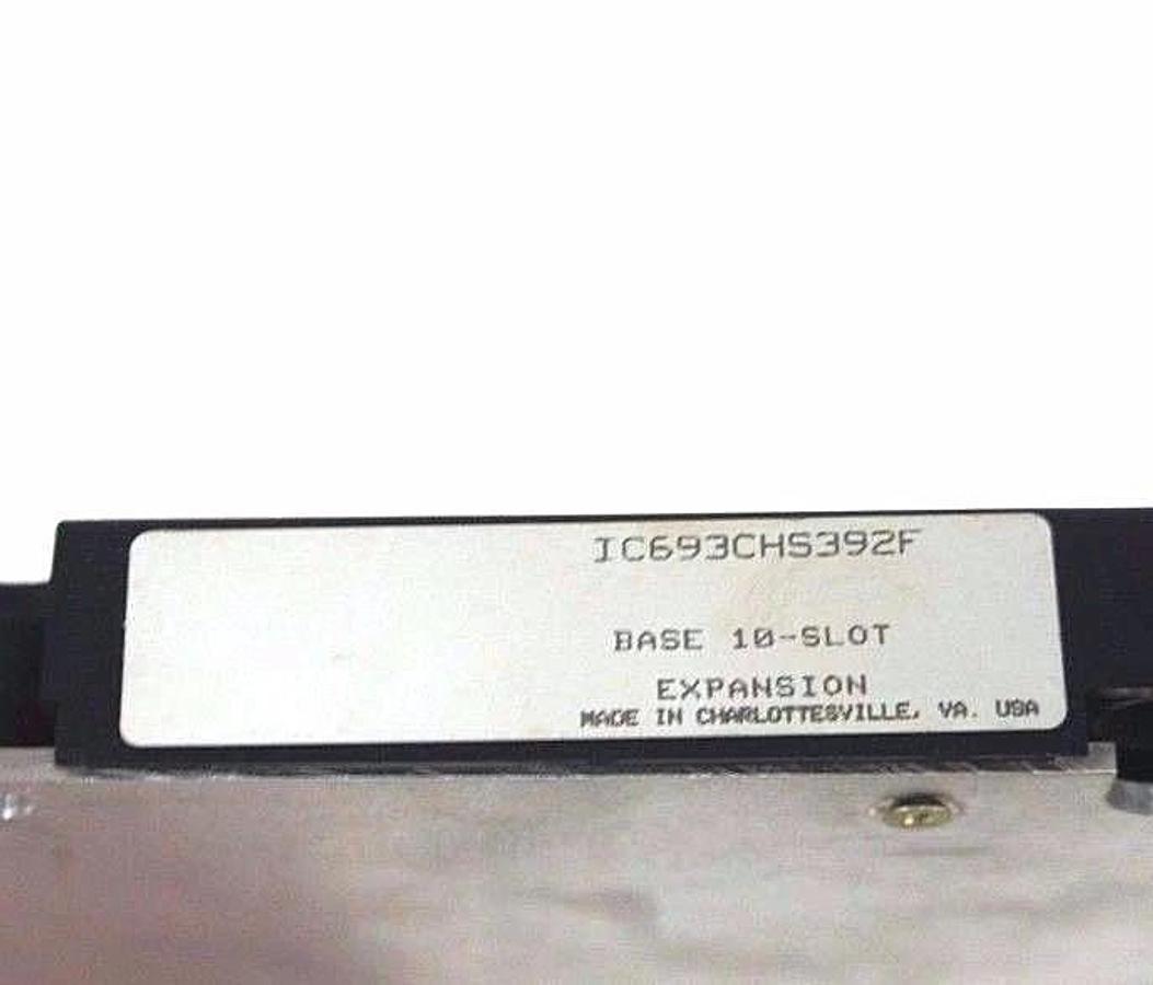 Used GE FANUC IC693CHS392F 10-SLOT EXPANSION RACK BASE