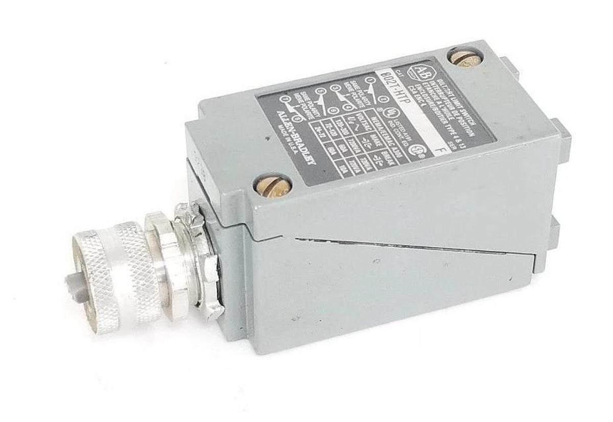 Used ALLEN BRADLEY 802T-HTP SER. F LIMIT SWITCH 802THTP
