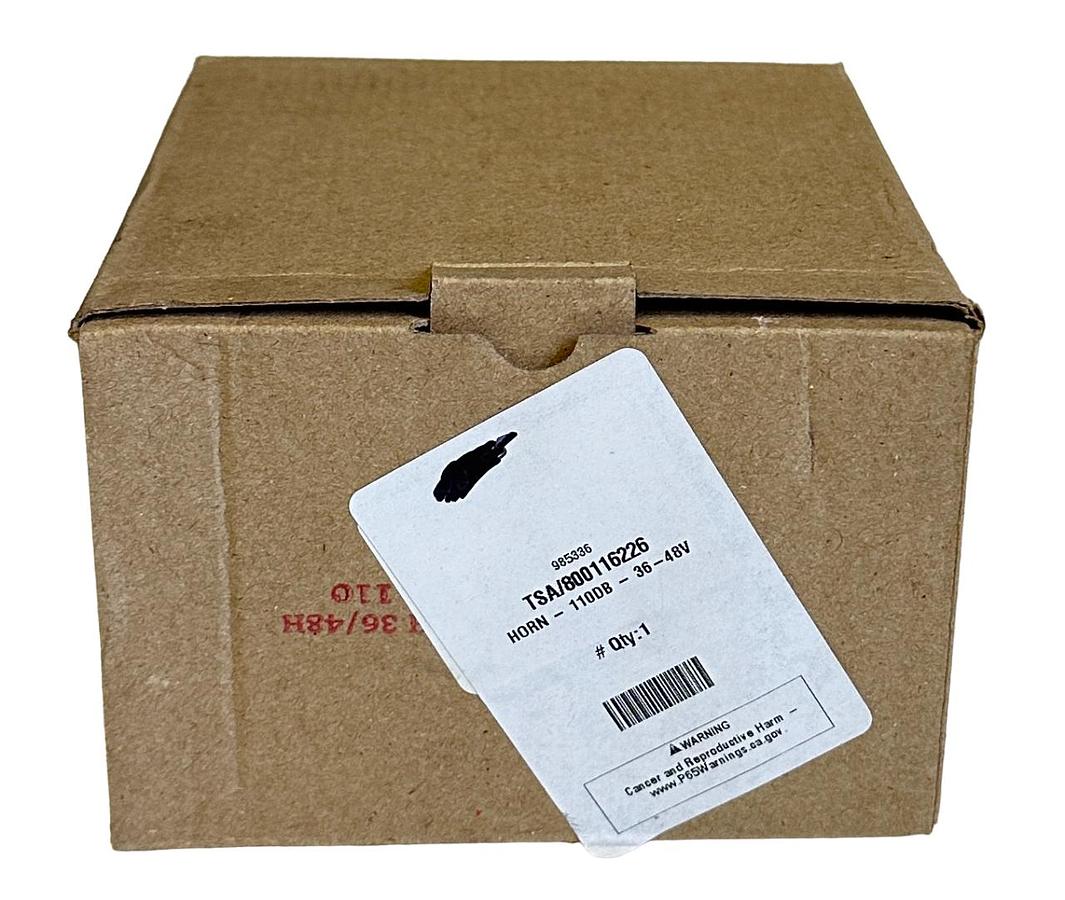 Used NEW TOTAL SOURCE ROOTS 800116226 OEM HORN 110DB 36-48V FOR FORKLIFT