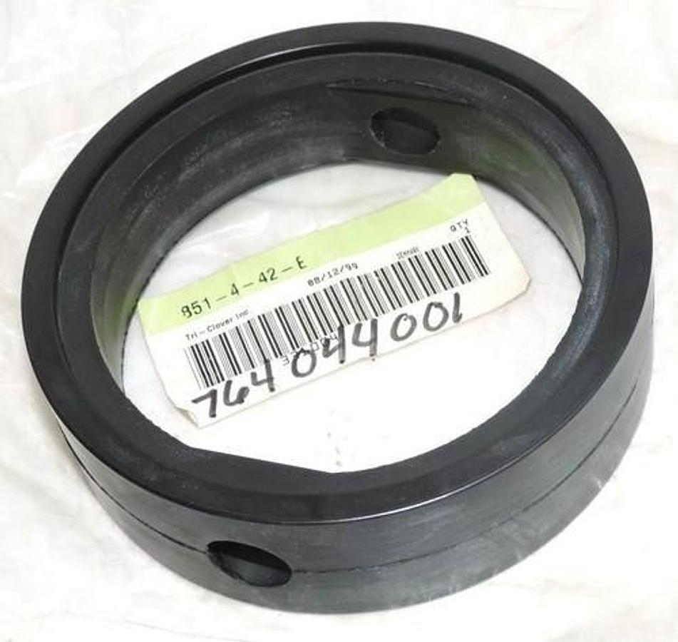 Used NEW TRI-CLOVER B51-4-42-E VALVE GASKET 4'' B51442E