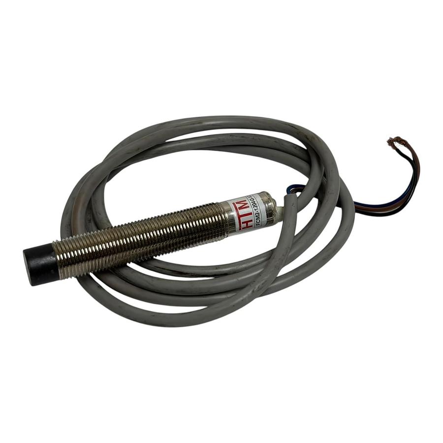 Used HTM Sensors FCM2-1204G-V3U2 Inductive Analog Proximity Sensor M12