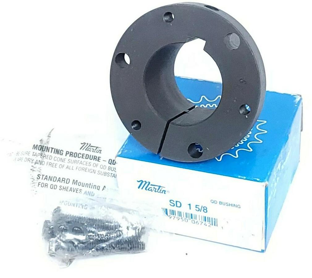 NIB MARTIN SD 1 5/8 QD BUSHING