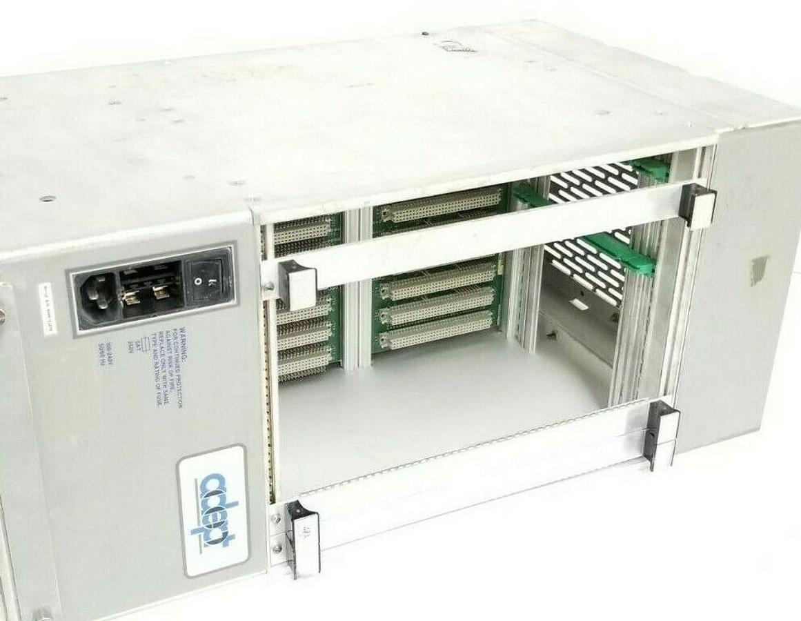 Used ADEPT TECHNOLOGY 30340-30000 PLC RACK CONTROLLER MODEL: MV-5/10 100-240V 5.0A