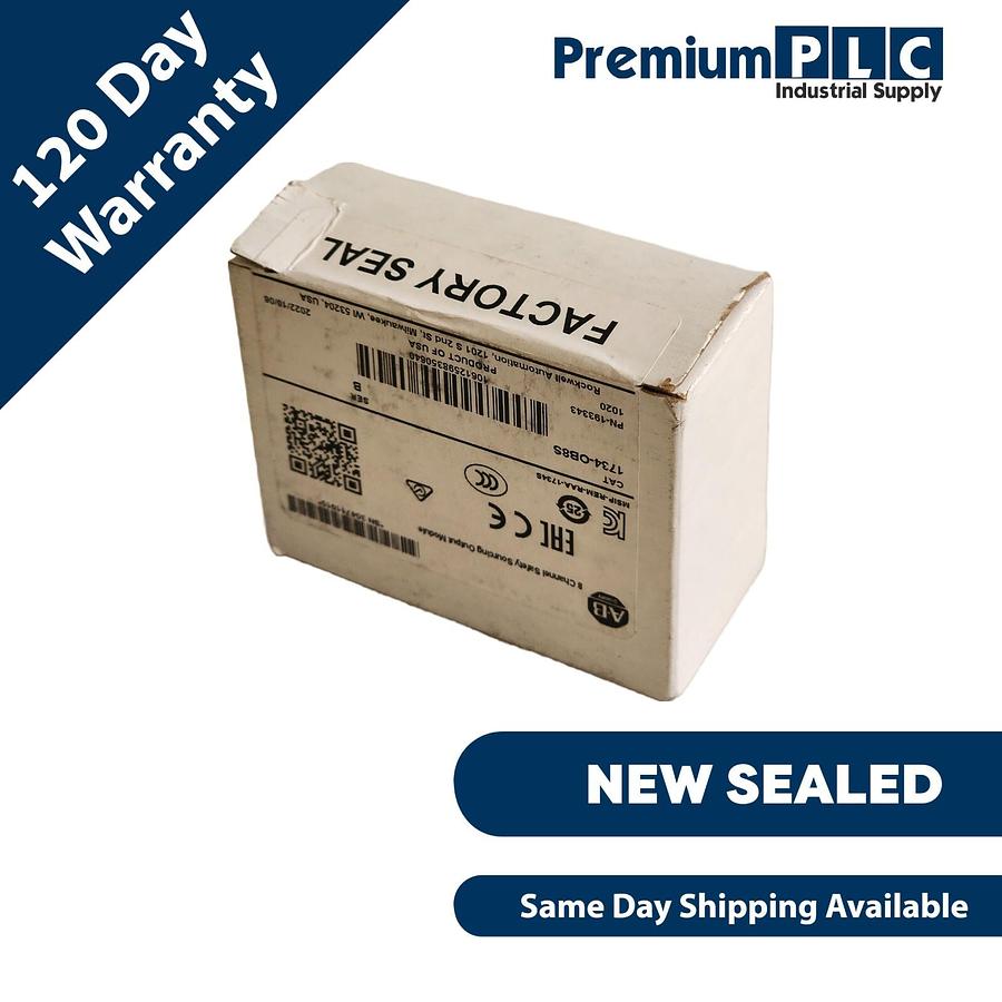 NEW F/S ALLEN BRADLEY 1734-OB8S /B POINT I/O 8-CH SAFETY SOURCING OUTPUT 2022
