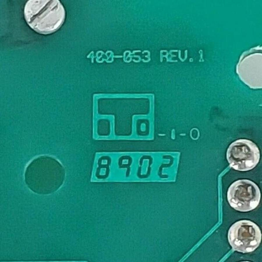 Used UNICO 400-053 REV. 1 CIRCUIT BOARD 400053, 308-716 5