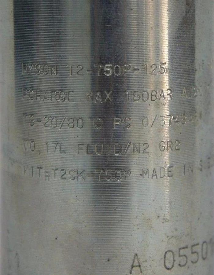 NEW HYSON PRODUCTS T2-750P-125 GAS SPRING T2SK-750P