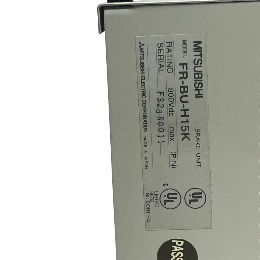 Used Mitsubishi FR-BU-H15K Transistorized Brake Unit 400V Class 15kW NEW SURPLUS