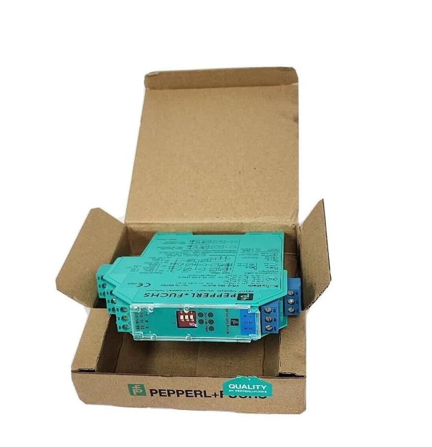 Used NIB PEPPERL+FUCHS KFD2-SR2-EX2.W SWITCH AMPLIFIER PART NO. 132960