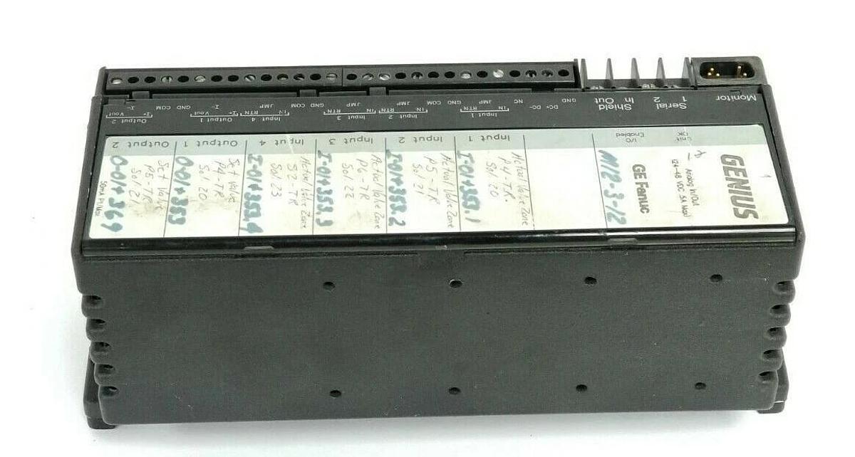 Used GE FANUC IC660ELA020A ANALOG GENIUS I/O BLOCK 24VDC IC660ELA020