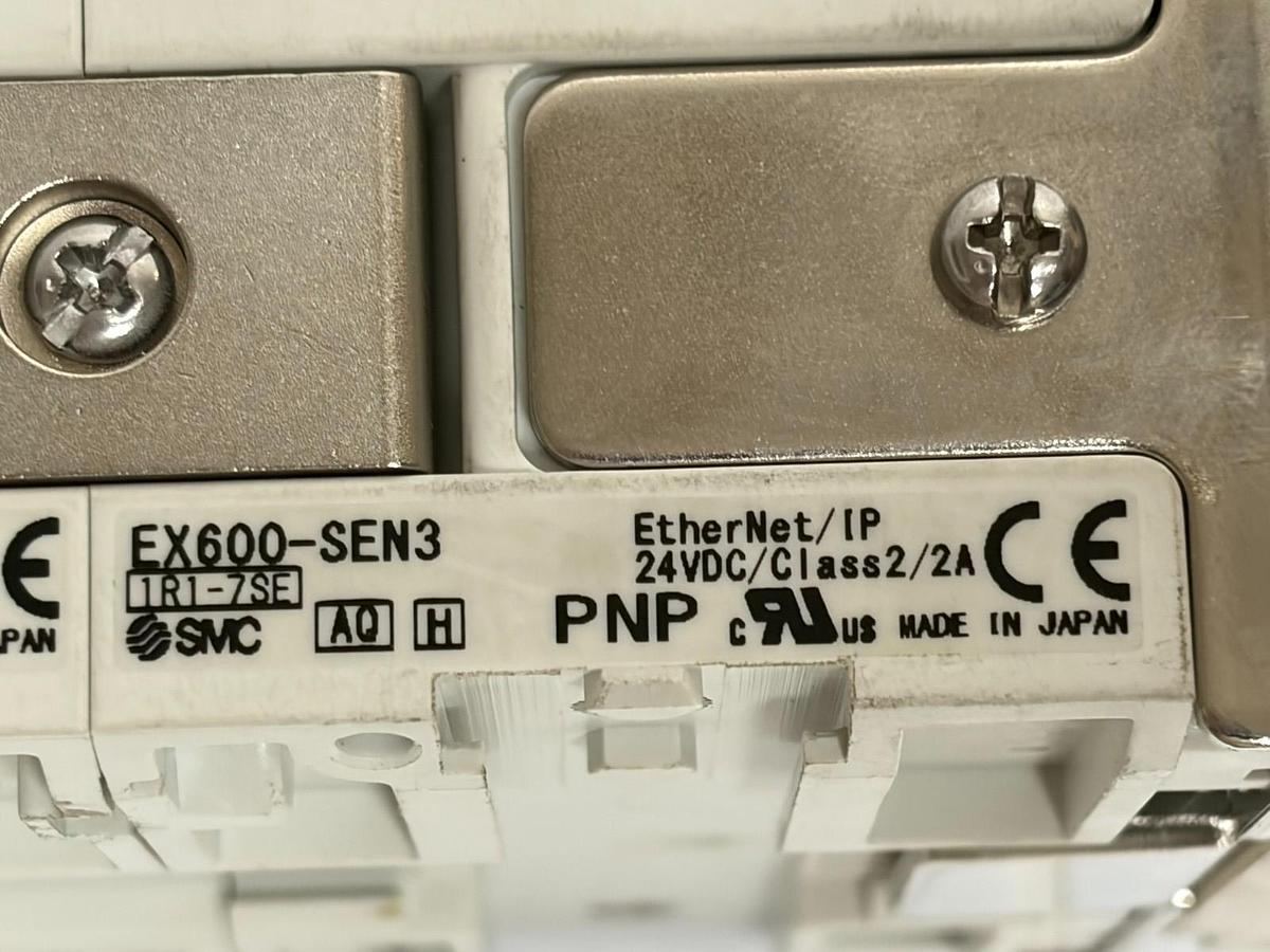 Used NEW SMC EX600-SEN3 EtherNet/IP Valve Manifold VQC2201N-51 EX600-DXPD