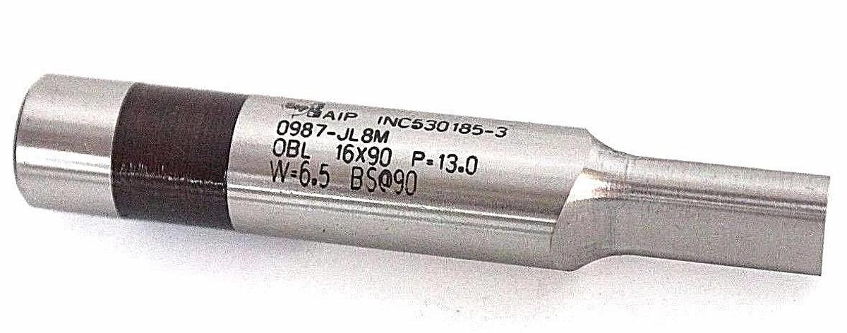 Used NIB AIP INC 530185-3 PUNCH 0987-JL8M OBL 16X90 P-13.0 W-6.5 BS@90 - LOT OF 5