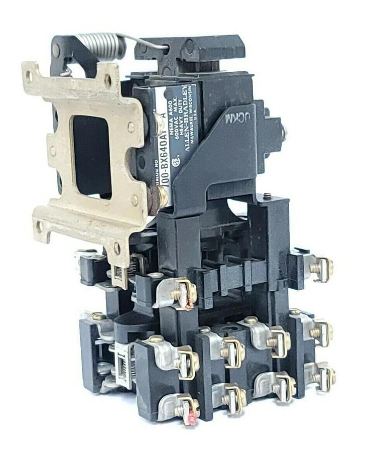 Used ALLEN BRADLEY 700-BX640A1 SER. A CONTROL RELAY W/ OA86P COIL