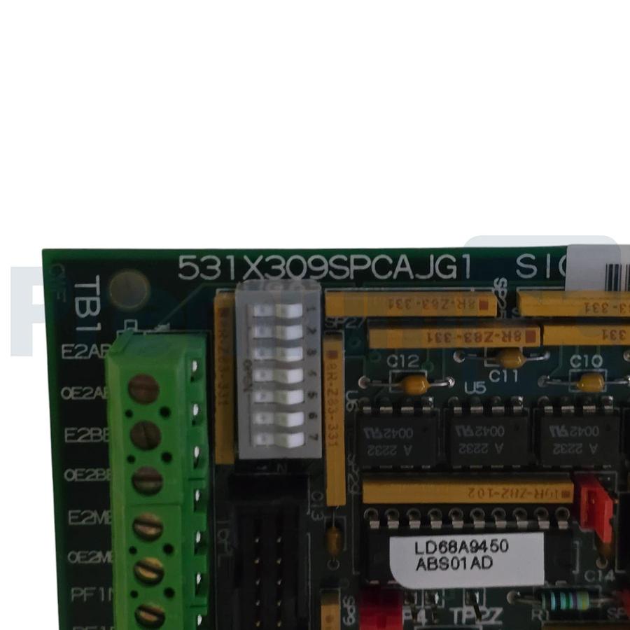 GE Drive 531X309SPCAJG1 Mark V Speedtronic Turbine Signal Processor Board NSNP