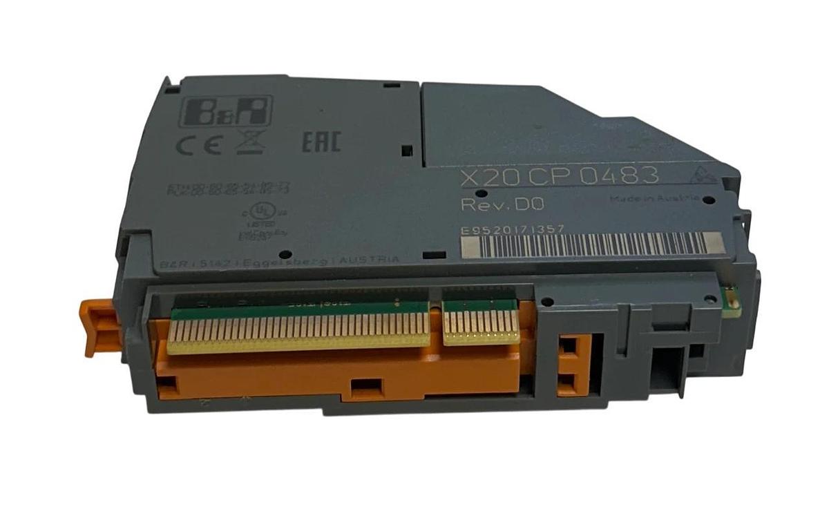 B&R X20 CP 0483 / X20CP0483 CPU LOGIC CONTROLLER 2- USB PORTS EtherNet D0 NSNP