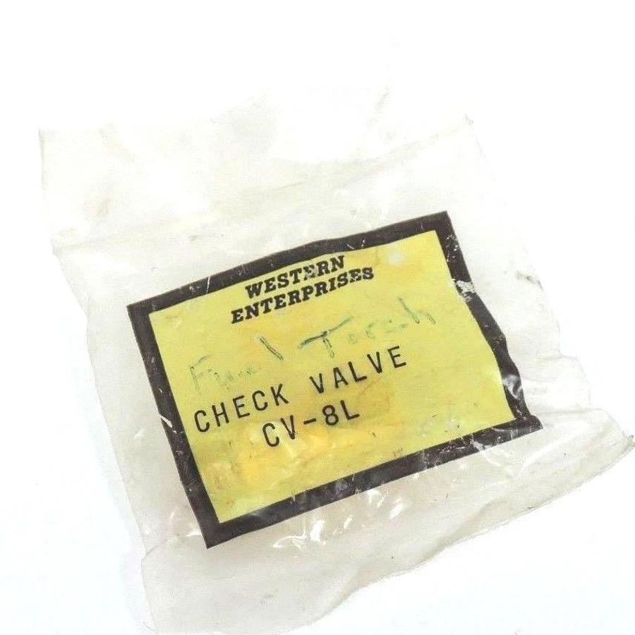 Used NEW WESTERN ENTERPRISES CV-8L CHECK VALVE TORCH MODEL CV8L