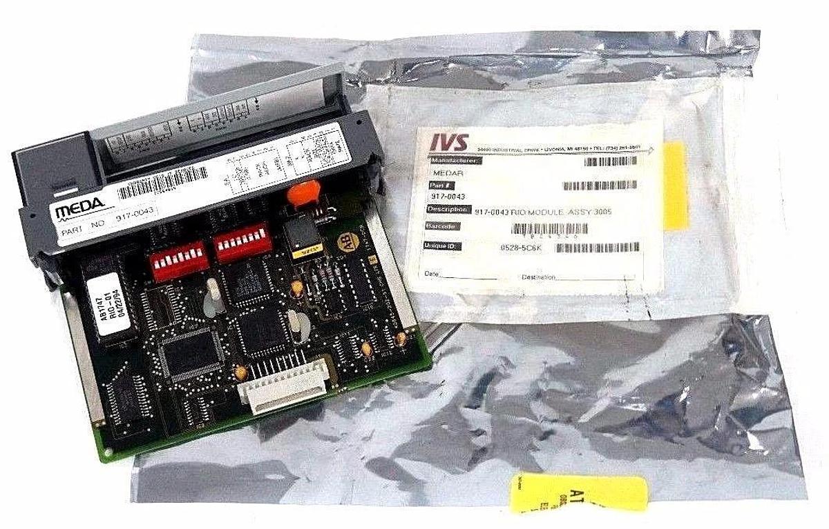Refurbished REPAIRED MEDAR 917-0043 REMOTE INTERFACE MODULE 9170043