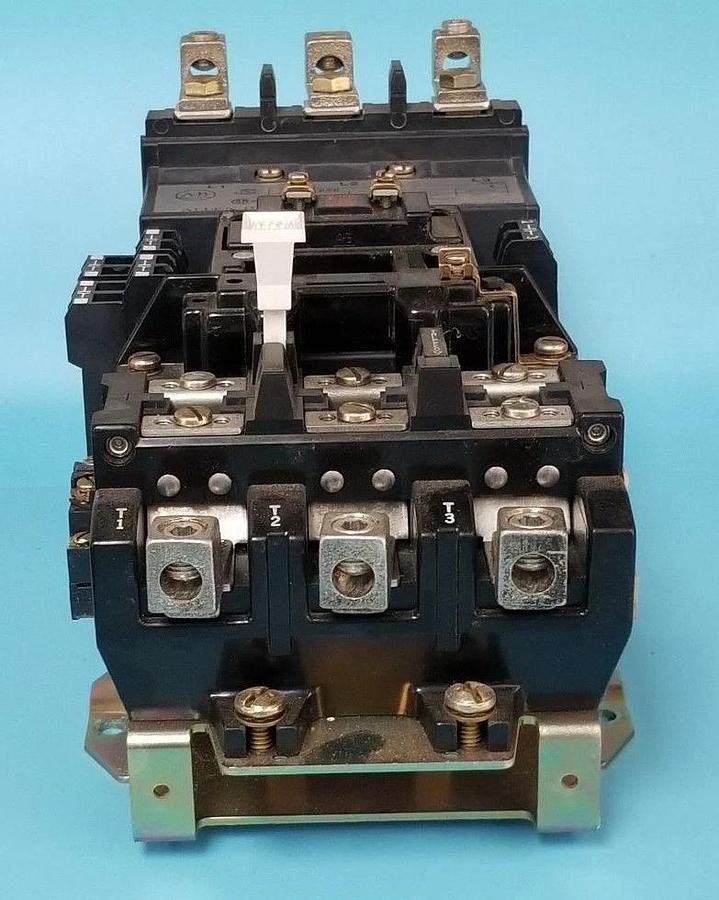 Used ALLEN BRADLEY 509-DOD STARTER SER. A, COIL: CD236 115-120V 60HZ, 595-AA , 595-A