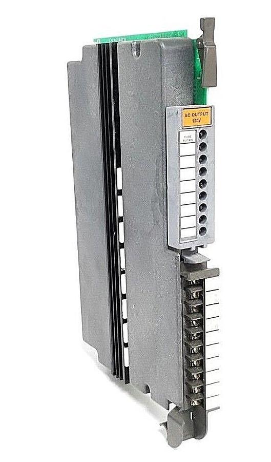 Used ALLEN BRADLEY 1771-OA OUTPUT MODULE (120V) AC SER. B 720VA 1771-0A W/ 1771-WA