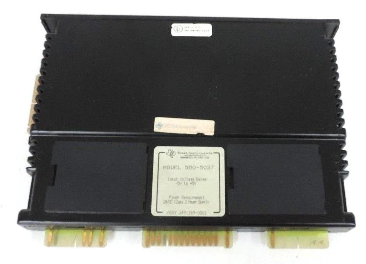 Used TEXAS INSTRUMENTS 500-5037 INPUT MODULE ASSY 2491149-0001 5005037