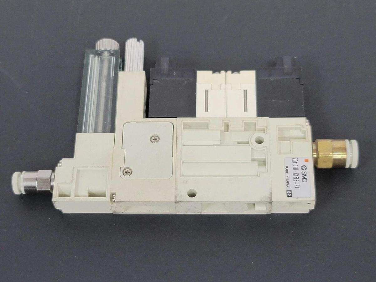 Used SMC ZQ1101U-K15LB-FK VACUUM EJECTOR ZQ1101UK15LBFK