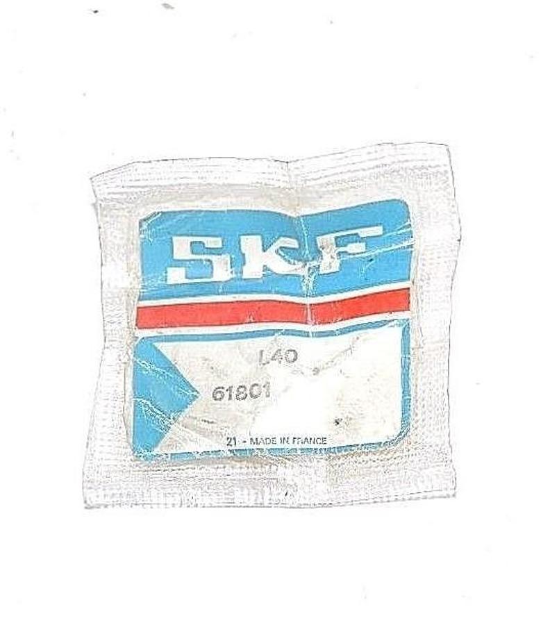 Used NEW SKF 61801 THIN SECTION BALL BEARING