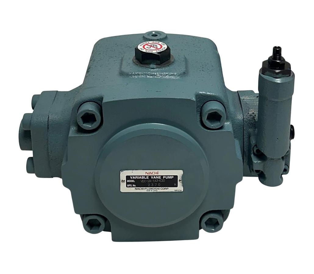 Used NACHI VDC-2A-1A3-E20 Hydraulic Variable Vane Pump 7.9GPM @ 1800RPM 1" Shaft NSMP