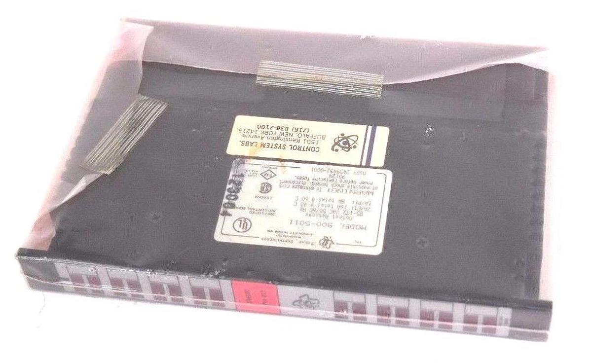 Refurbished REPAIRED TEXAS INSTRUMENTS 500-5011 OUTPUT MODULE 2AMP, 120VAC, 8POINT, 5005011