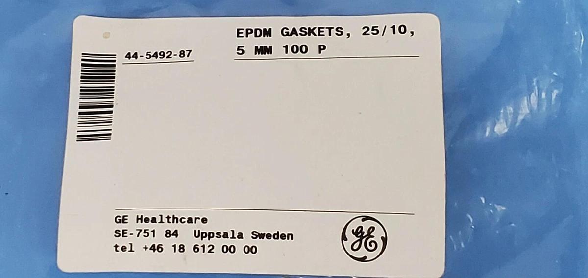 LOT OF 14 NEW GE HEALTHCARE 44-5492-87 EPDM GASKETS, 25/10 5MM 100 P