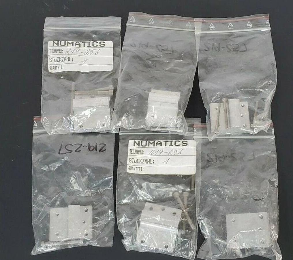 LOT OF 6 NEW NUMATICS 219-256 CLAMP ASSEMBLIES L2 SERIES 219256