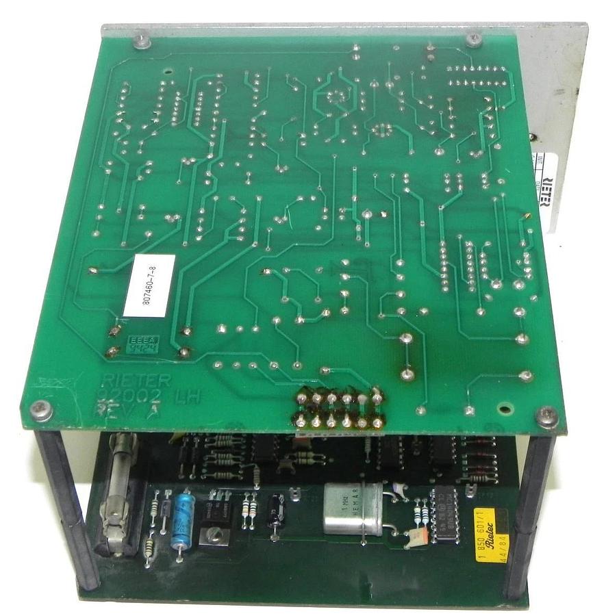 Used RIETER 1850 602 F-I-CONTROLLER 1850602 W/ 1 850 58575, 1 850 601/1, 92002 LH