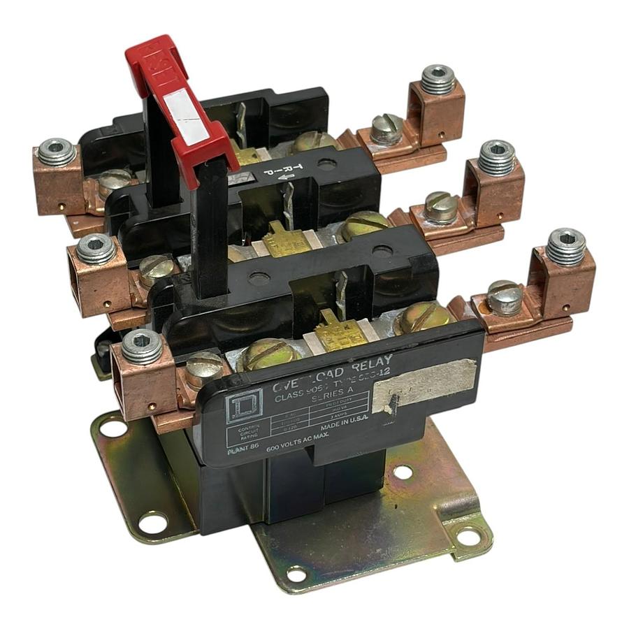 Used Square D 8702SFO1V02S NEMA Size 4 Reversing Contactor Assy. 110/120V Coil USPI