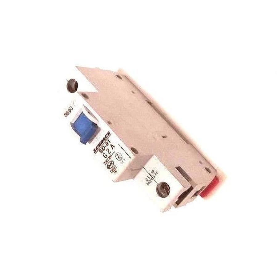 LOT OF 4 NEW SCHRACK SD-91-G2A CIRCUIT BREAKERS SD91, 3190, 220/380V, 2AMP