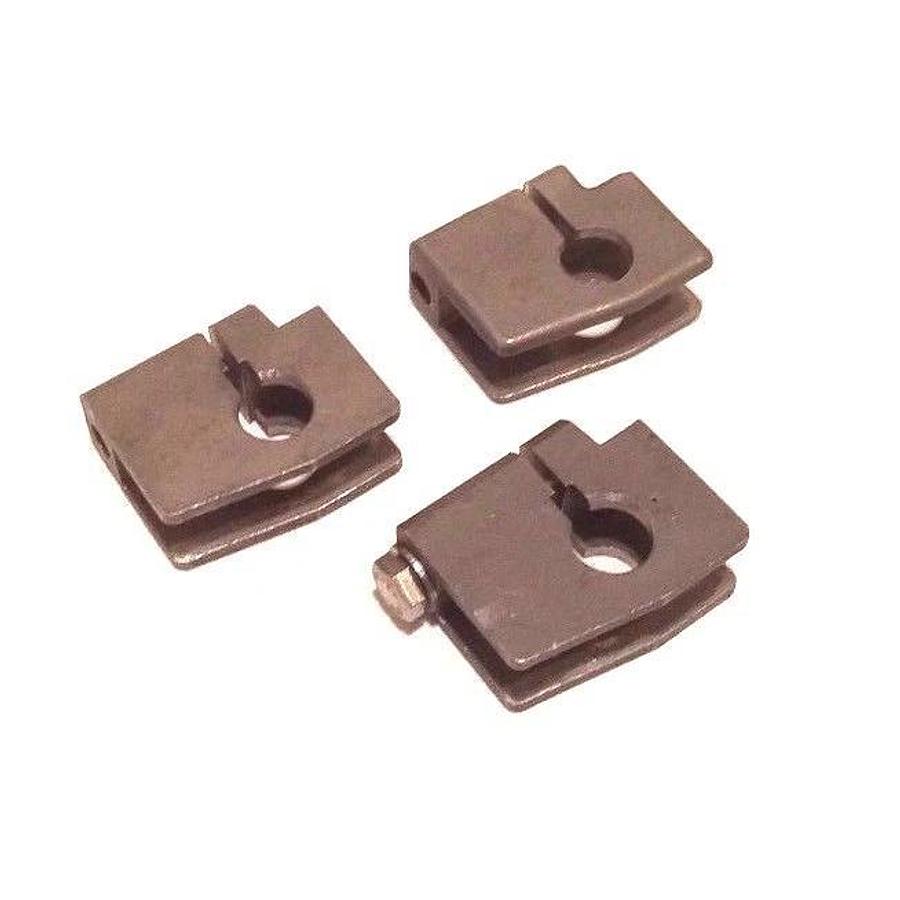 Used LOT OF 3 KRONES 1-011-56-307-0 CLAMPS 1011563070