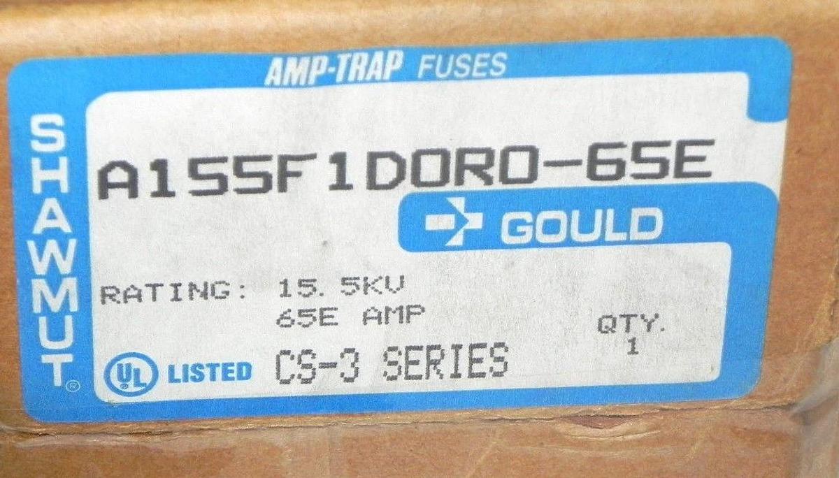 Used NIB FERRAZ SHAWMUT A155F1D0R0-65E FUSE A155F1D0R065E SERIES CS-3