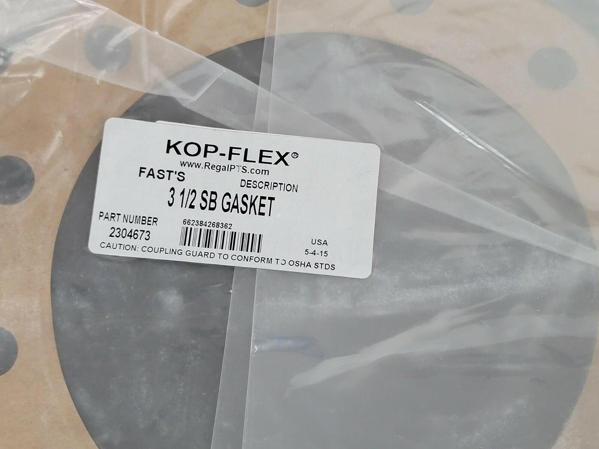 Used NEW KOP-FLEX 3-1/2 SB SLEEVE COUPLING W/ (2) GASKETS 2304673