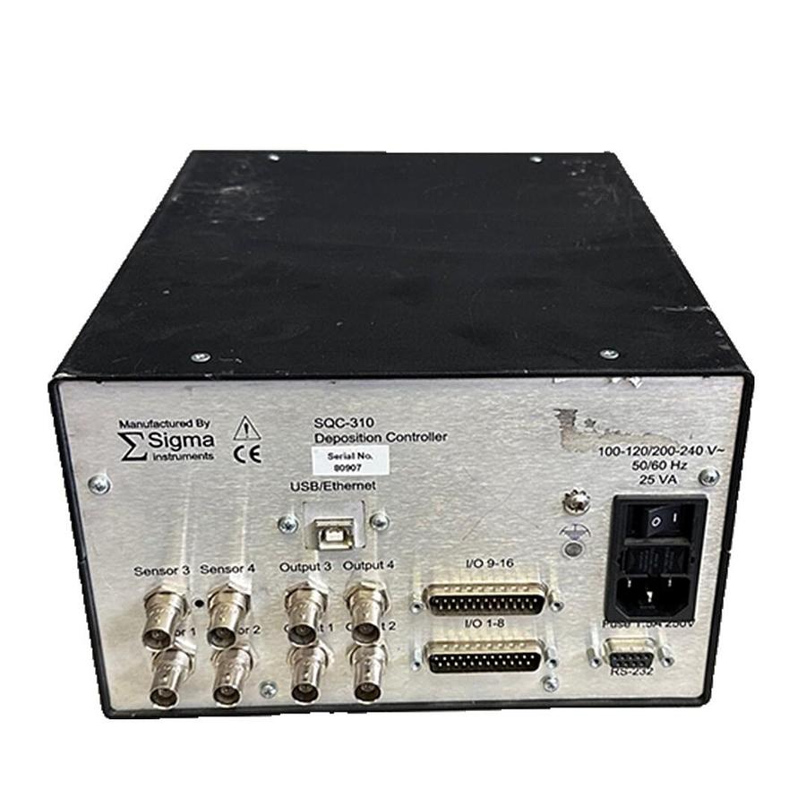 Used For Parts MDC SIGMA SQC-310 / SQC310 THIN FILM DEPOSITION CONTROLLER *READ