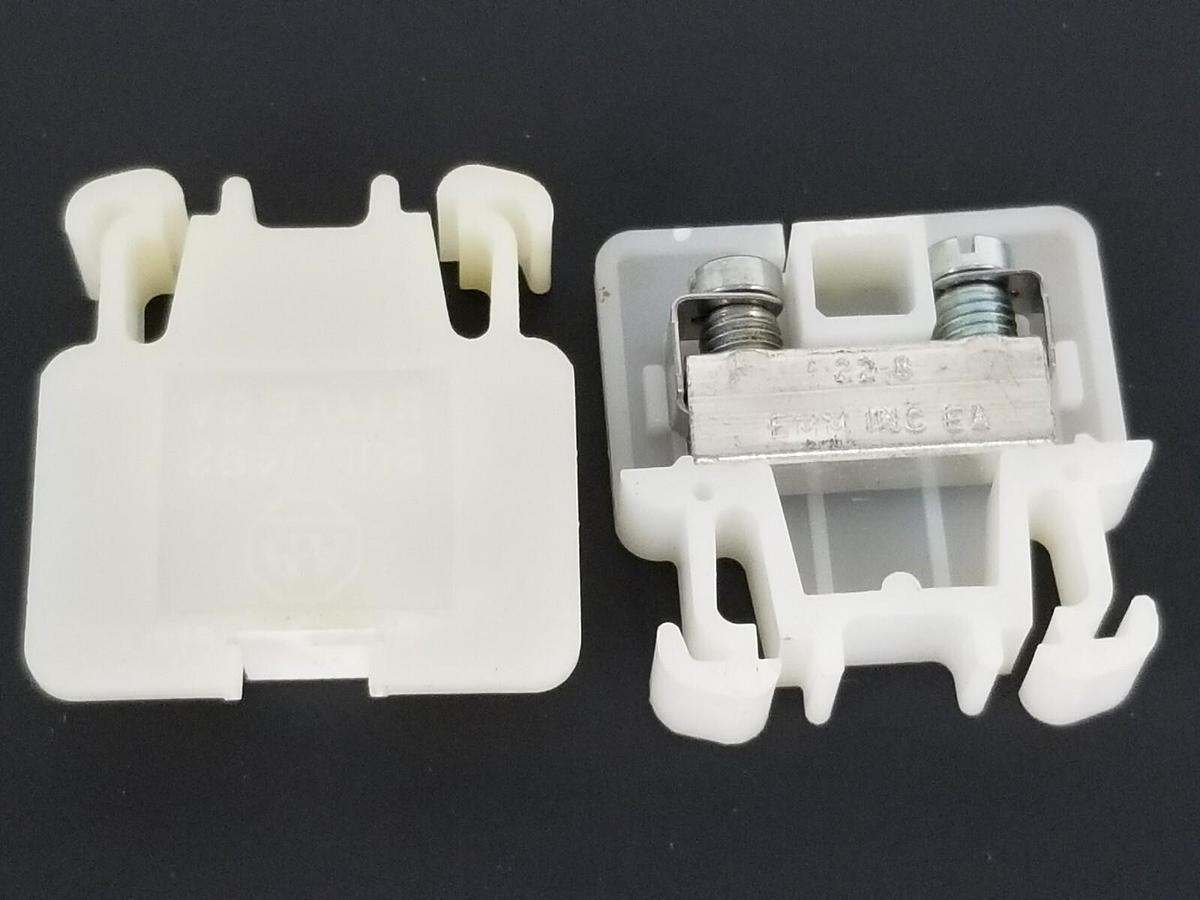 Used LOT OF 10 ALLEN BRADLEY 1492-CA AUX. CONTACTS 1492CA