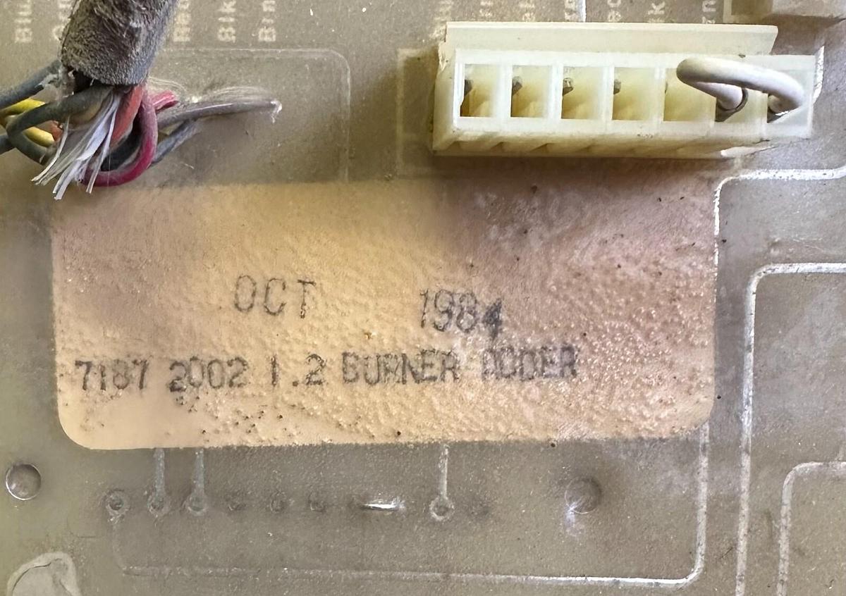 Used PYRONICS INC 7187-2002 / 71872002 1.2 BURNER ADDER BOARD