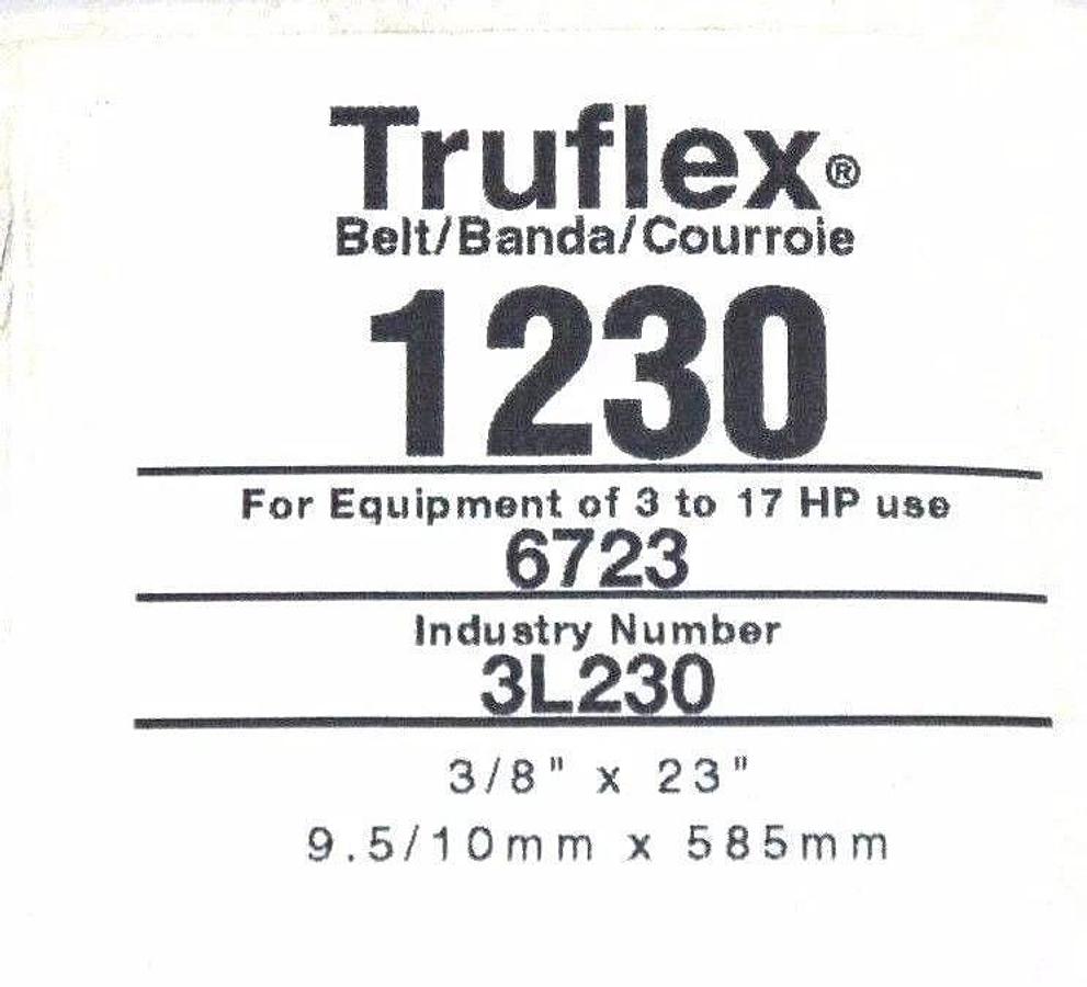 Used LOT OF 7 NEW GATES TRUFLEX V BELTS 3L230 3L220 3L260