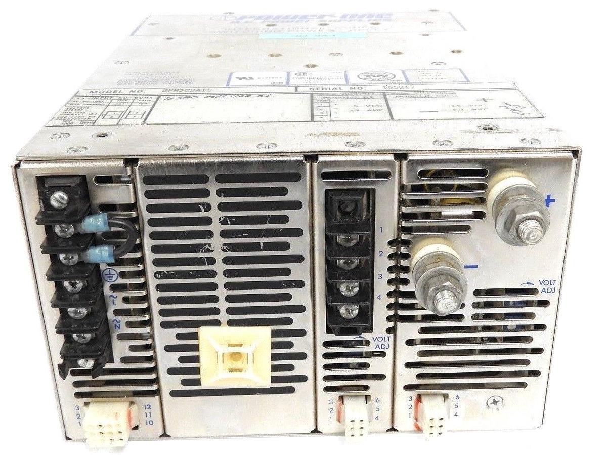 Used POWER ONE SPM5C2A1L INTERNATIONAL SERIES SWITCHING POWER SUPPLY