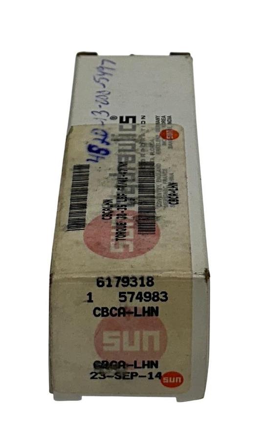 SUN HYDRAULICS CBCA-LHN / CBCALHN COUNTERBALANCE VALVE 3:1 PILOT RATIO NSMP