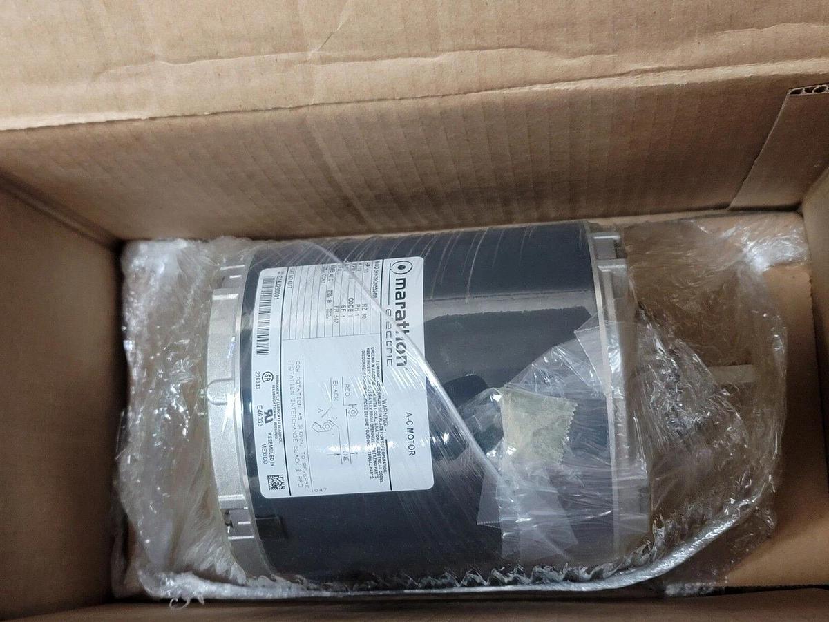 Used NIB MARATHON 5KH39QN5524 MOTOR HP: 1/3 RPM: 1725 PHASE: 1