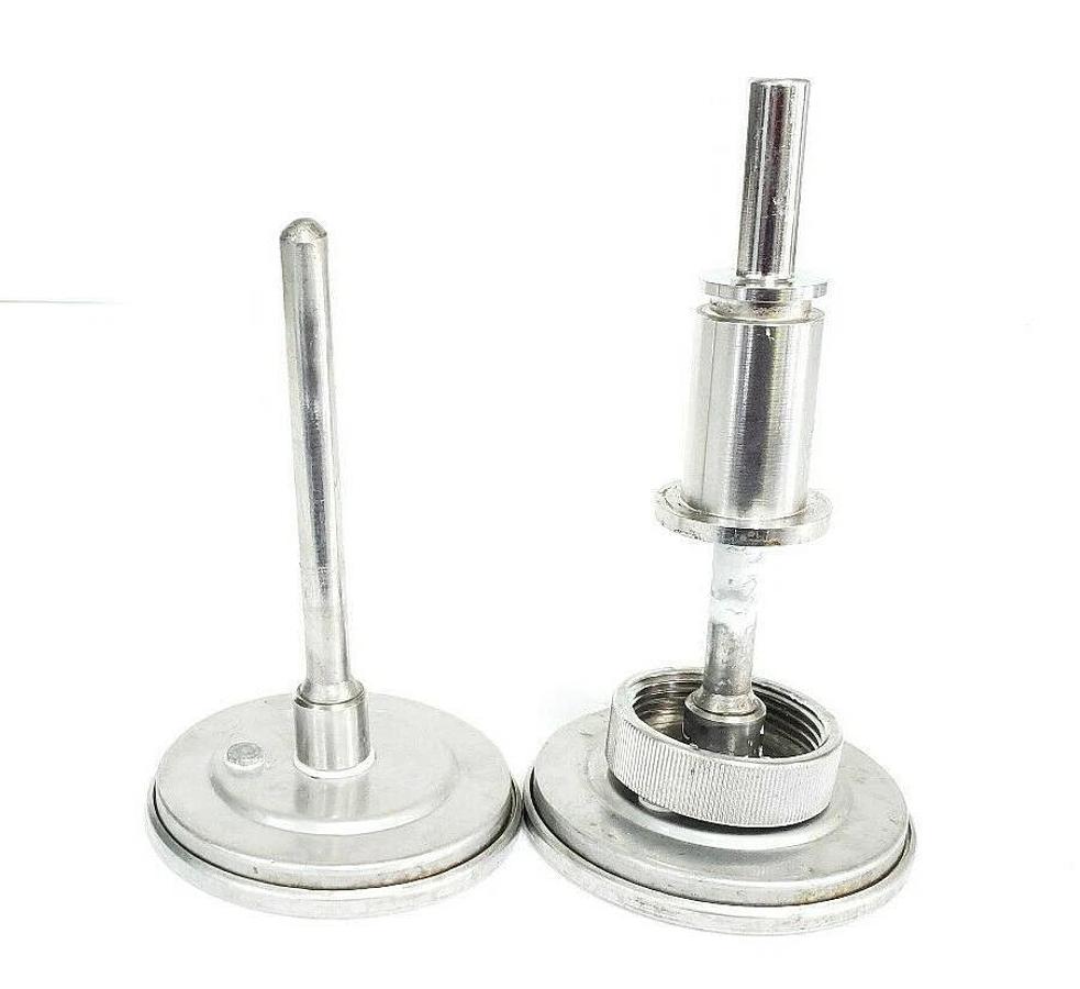 Used LOT OF 2 JUMO 0-160 DEGREE CELSIUS PROBE THERMOMETERS