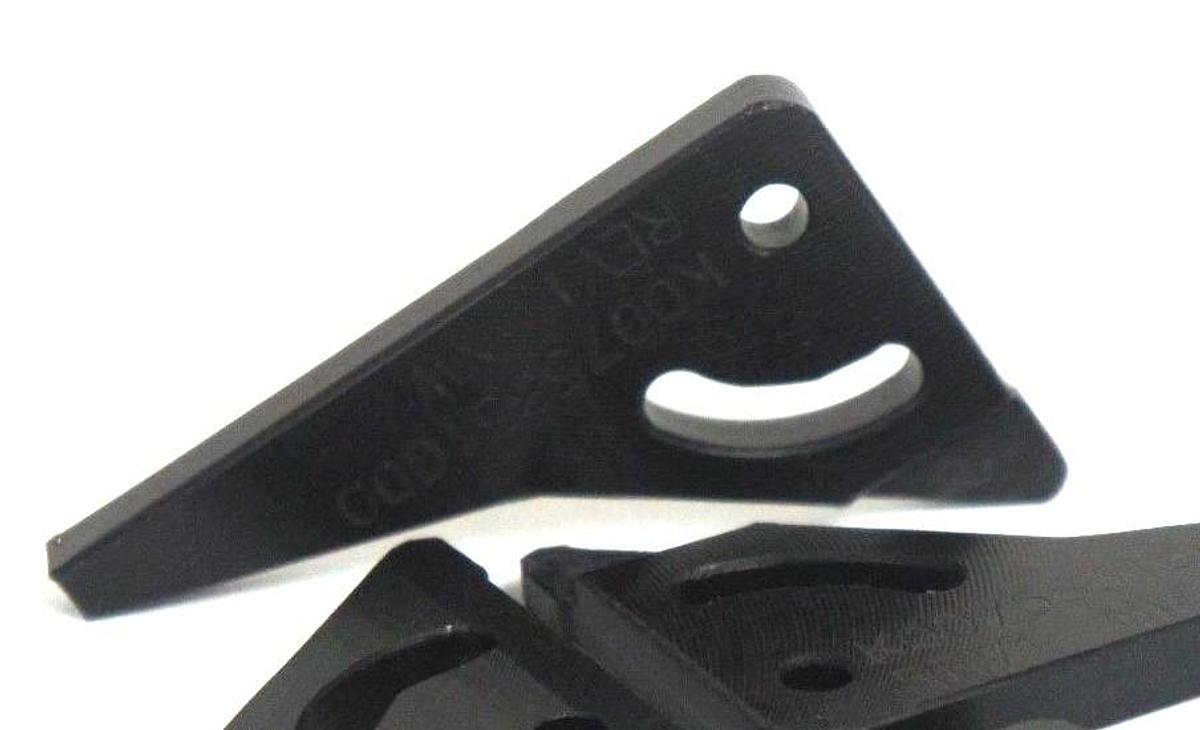 Used LOT OF 4 NEW GENERIC K0075831000 REV. 1 ATTACHMENTS TRAY CARRIER BLACK PLASTIC