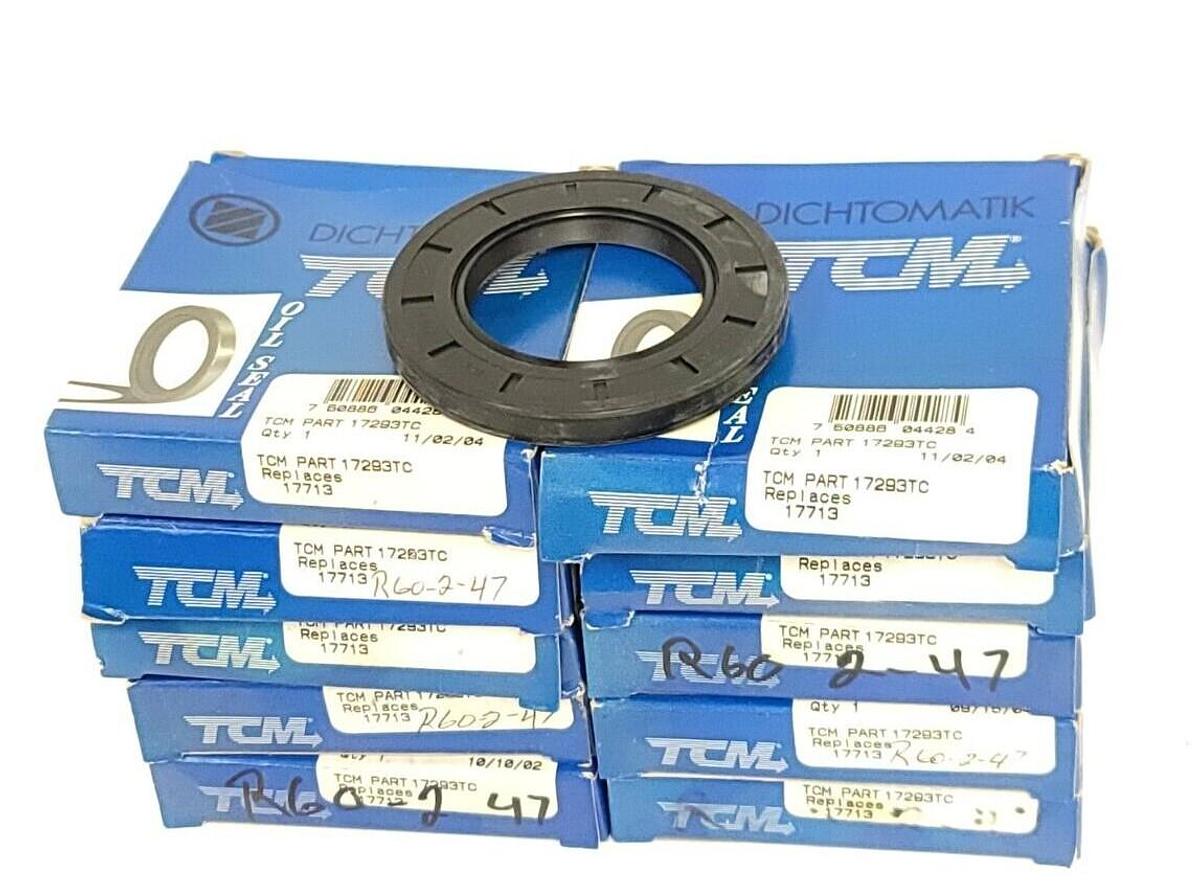 LOT OF 10 NEW TCM DICHTOMATIK 17293TC OIL SEALS REPLACES 17713