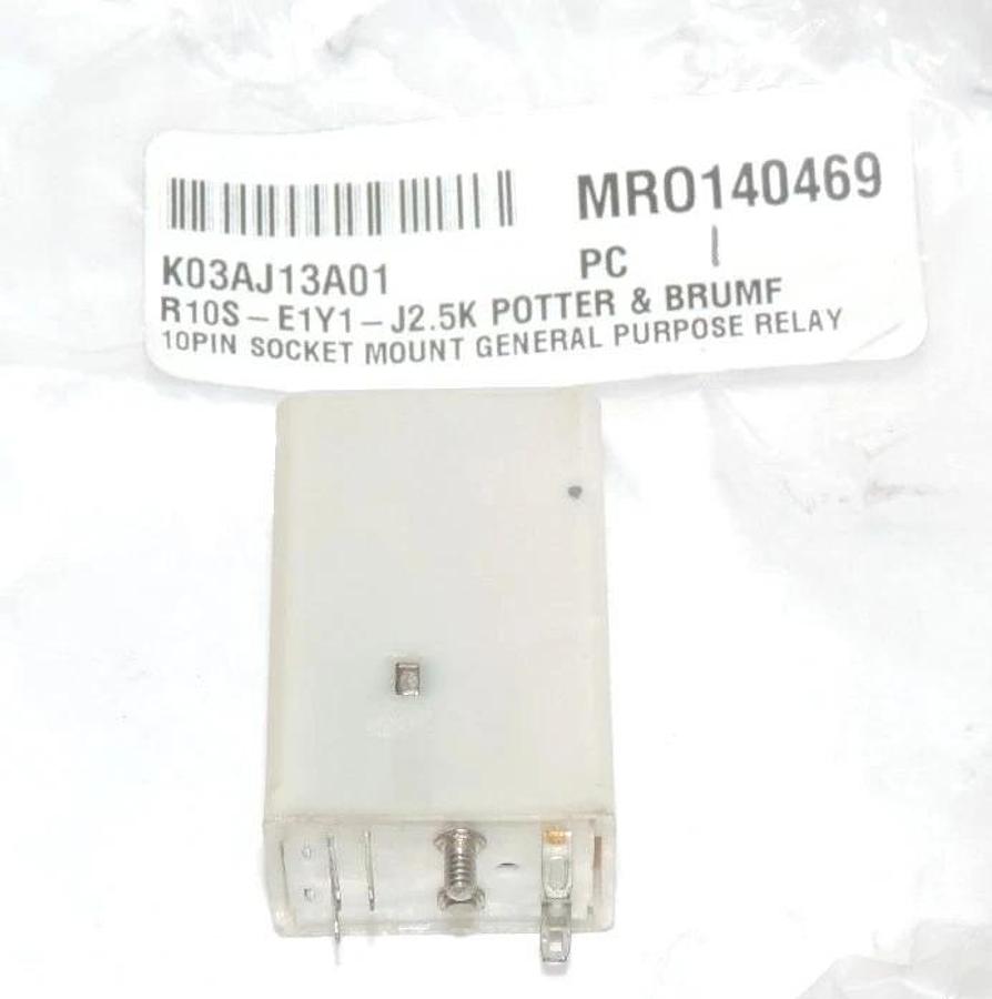 Used AMP POTTER & BRUMFIELD R10S-E1-Y1-J2.5K RELAY R10SE1Y1J25K 2.0 MA DC