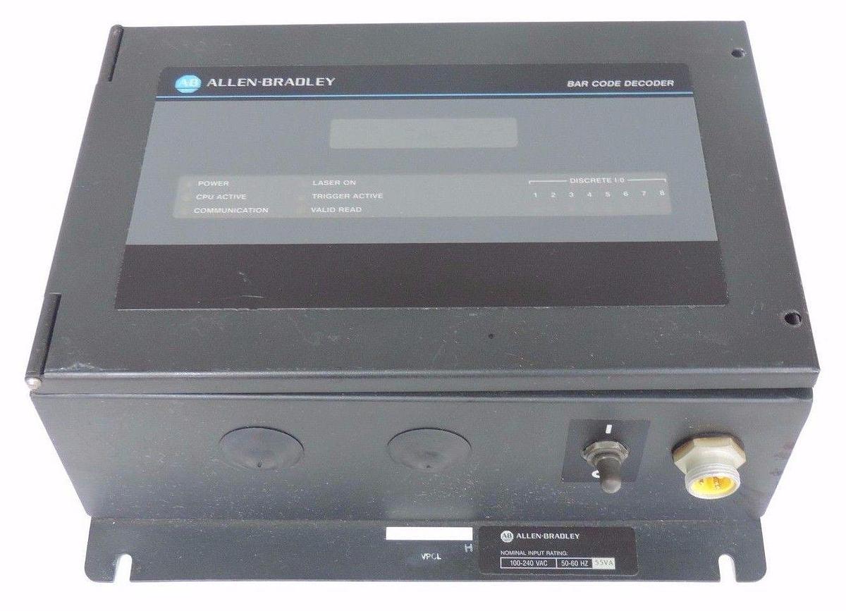 Used ALLEN BRADLEY 2755-DS4A BAR CODE DECODER 2755DS4A SER. B REV. C