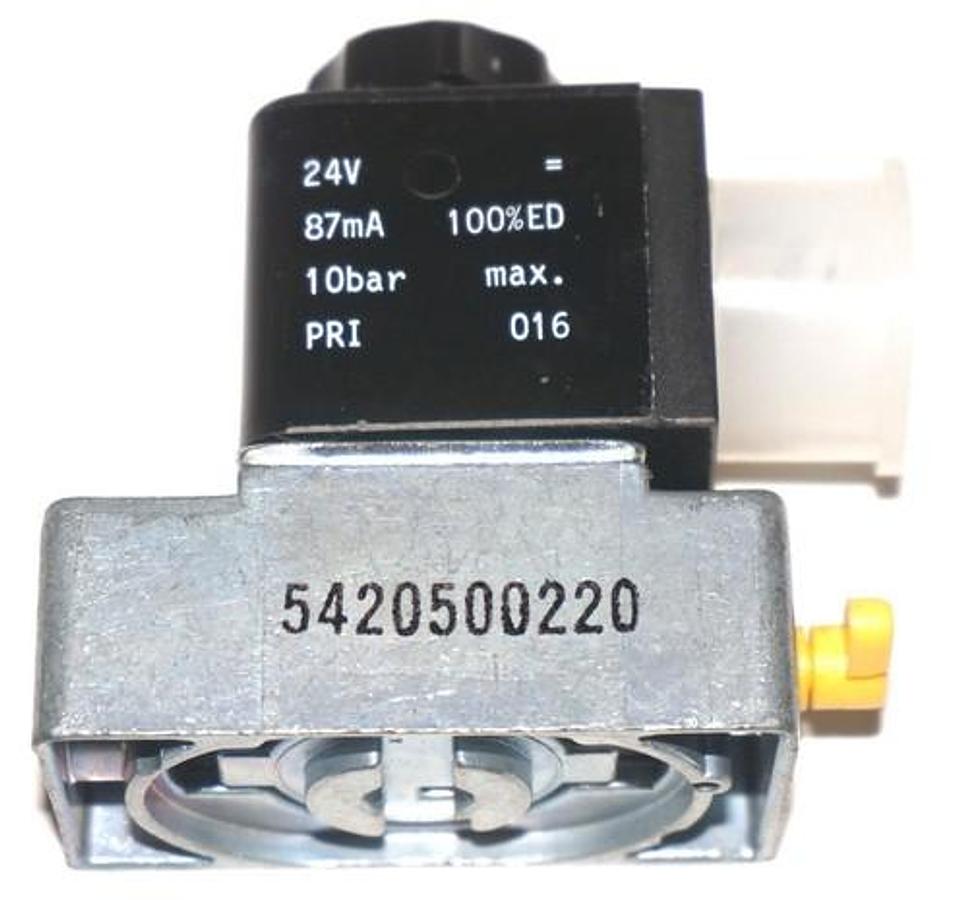 Used NEW BOSCH 5420500220 PILOT VALVE 24V 87MA 10BAR 02-43-06-10