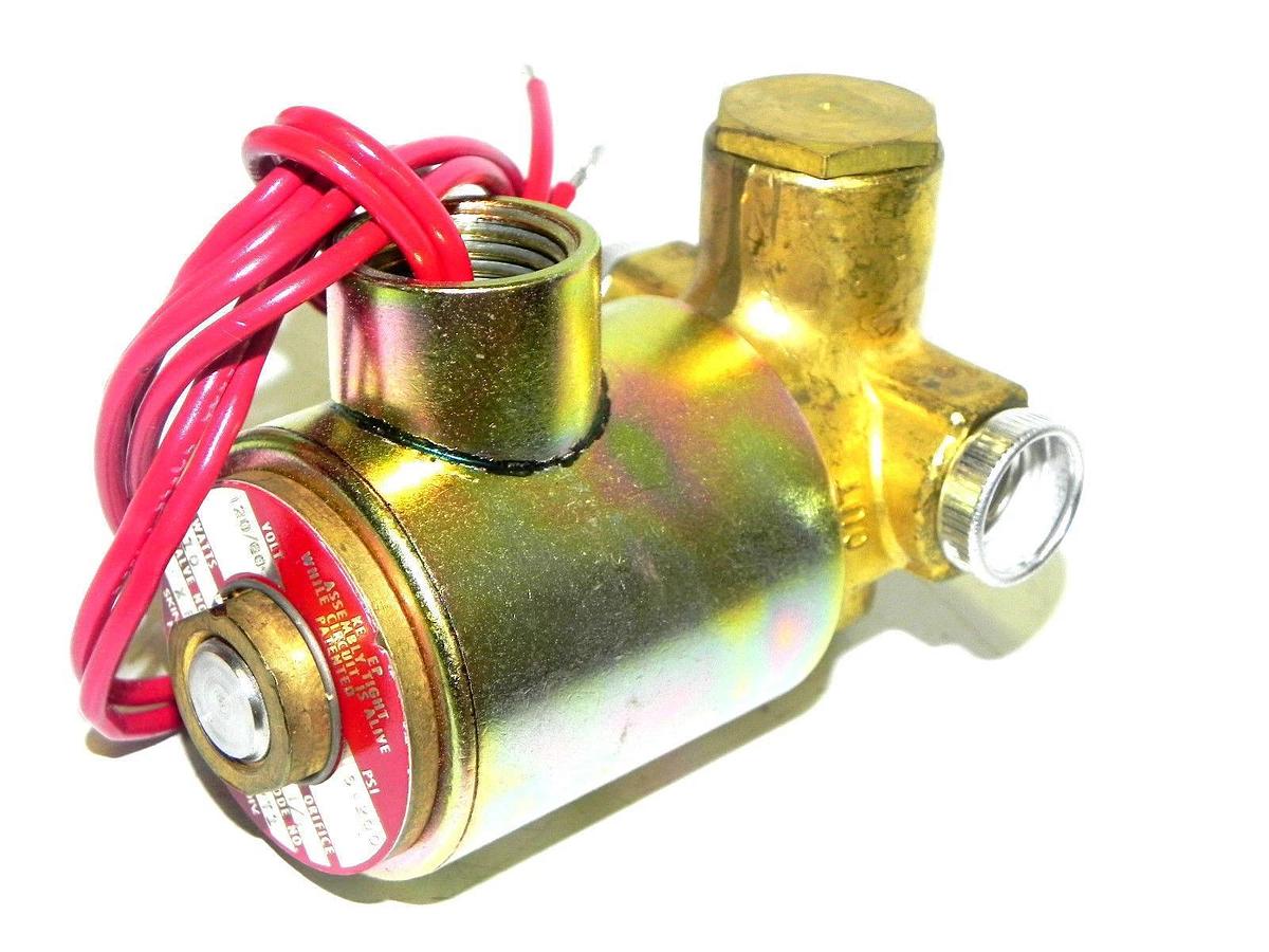 Used NEW SKINNER ELECTRIC VALVE 120/60 5-200PSI 1/4" ORFICE XR2DX20 CODE VT1 XR2D X20