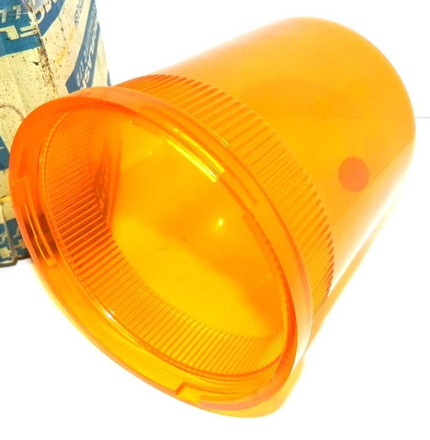 NIB MOFLASH YELLOW SIGNAL LIGHT COVER POLYCARBONATE